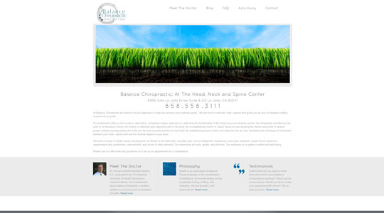 website design